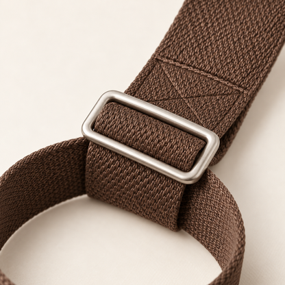 Yoga Mat Carry Strap with Adjustable Loops — Cocoa Brown